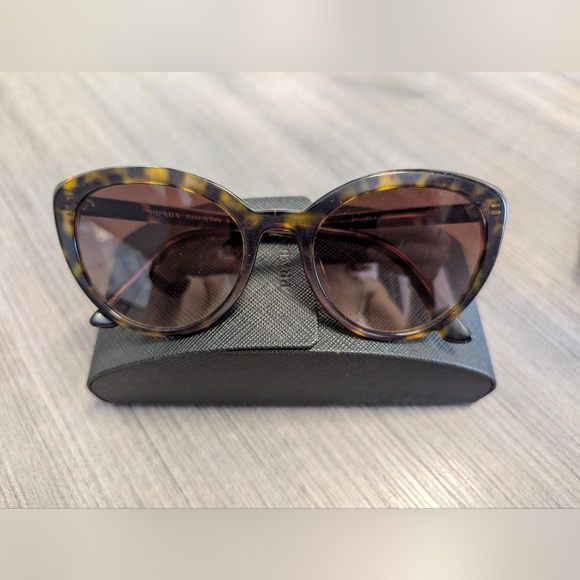 Prada Accessories - Prada Brown Tortoise Women's Sunglasses
